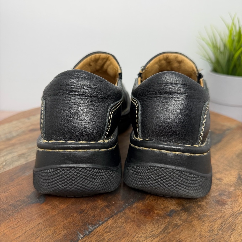 Born Black Slip-On Leather Casual Shoes - Size: 7 - Picture 4 of 8